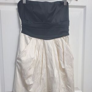 Impress! Black/White Dress w/Pockets - Size M - DAMAGED